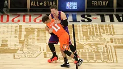 Trae Young retó a Dončić y Luka no perdonó