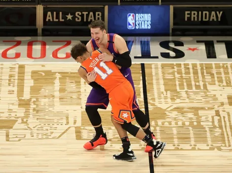 Trae Young retó a Dončić y Luka no perdonó