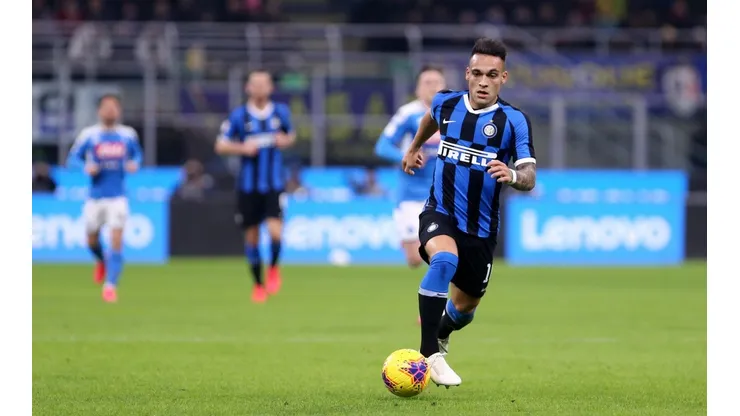 Foto de Lautaro Martínez, jugador de Inter.