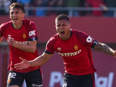 Lo gritó con el alma: así fue el primer gol del Cucho Hernández con el Mallorca