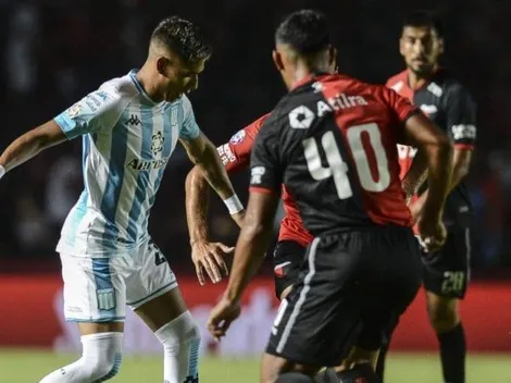 Colón rescató un punto ante un Racing que se despidió de la lucha por el título