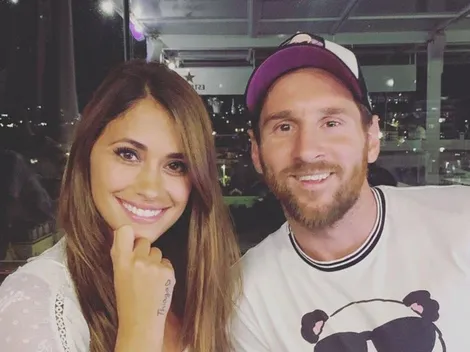 La inédita foto que subió Antonela Roccuzzo con Messi en San Valentín