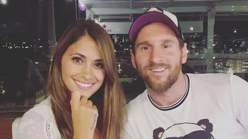 La inédita foto que subió Antonela Roccuzzo con Messi en San Valentín
