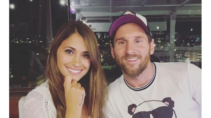 La inédita foto que subió Antonela Roccuzzo con Messi en San Valentín