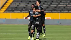 El festejo de los jugadores de Independiente del Valle.