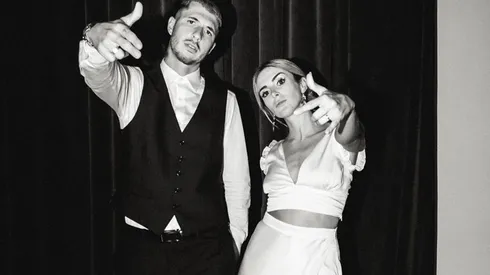 El mensaje romántico de la novia de Guido