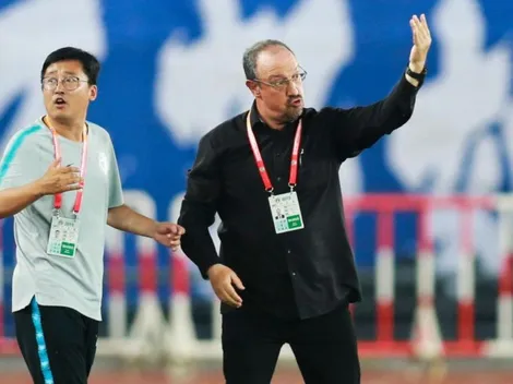 Rafa Benítez y el equipo chino que dirige están en cuarentena en un hotel