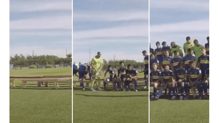 El insólito video que subió Boca a su cuenta oficial de TikTok