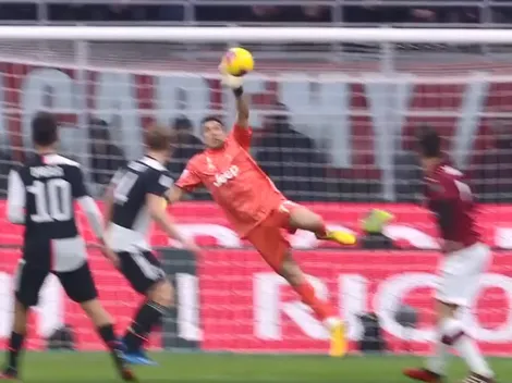 42 años y contando: la volada espectacular de Buffon contra Milan