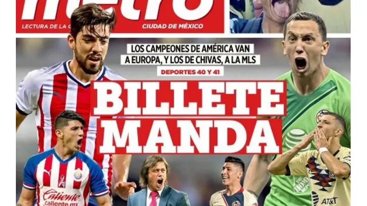 El diario abrió un polémico debate sobre América y Chivas.
