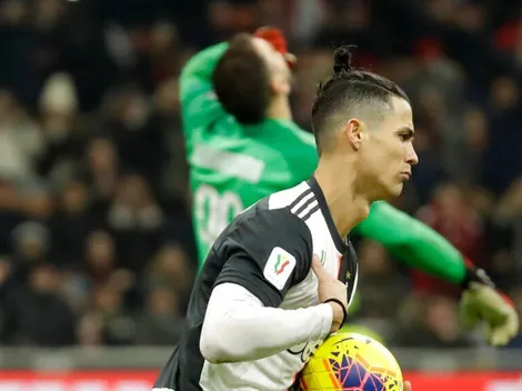 ¡Siempre él! Milan ganaba pero a los 91' Cristiano Ronaldo salvó a Juventus