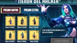 Regresa la Tienda del Hacker a Free Fire ¡Todas las Recompensas!