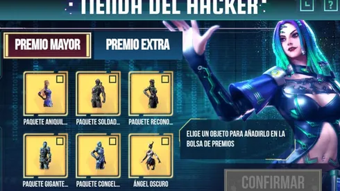 Regresa la Tienda del Hacker a Free Fire ¡Todas las Recompensas!