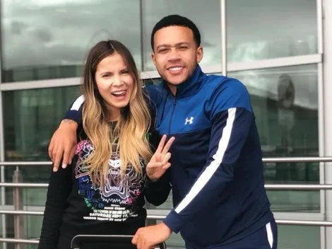 El hermoso mensaje de cumpleaños que le dedicó Karin Jiménez a Memphis Depay