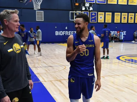Steve Kerr dio buenas noticias sobre la recuperacion de Stephen Curry