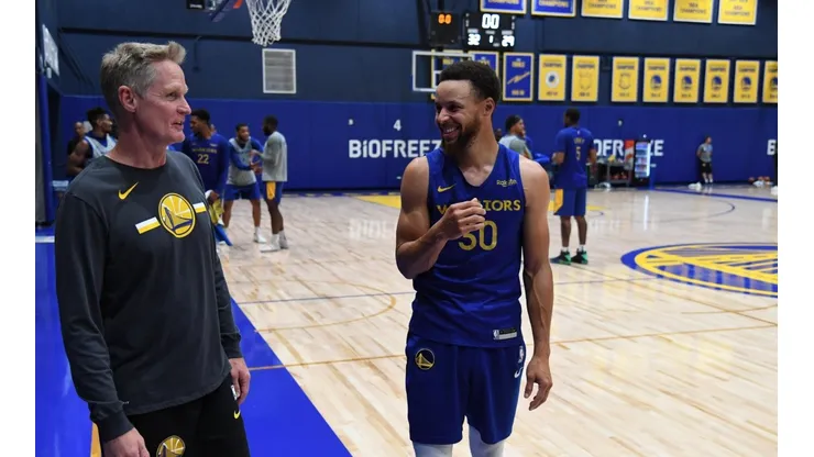 Steve Kerr dio buenas noticias sobre la recuperacion de Stephen Curry