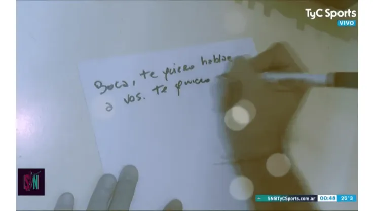 En Programa Sin Nombre mostraron la carta que River le escribió a Boca: "Empezá una nueva vida"