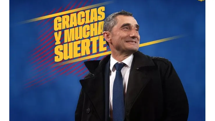 Valverde rompió el silencio por primera vez luego de ser despedido del Barcelona