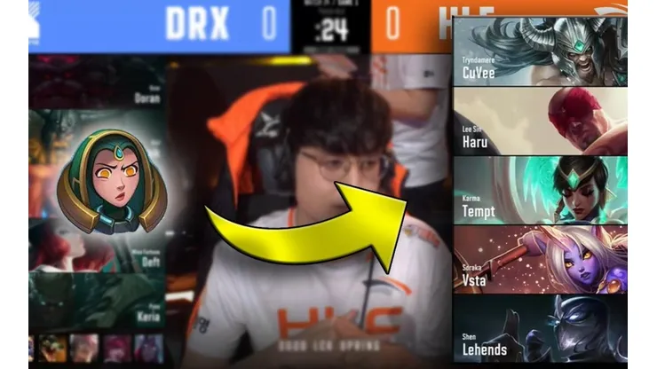 Hanwha Life y la composición más random de League of Legends
