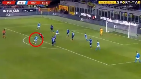 Video: golazo de Fabián Ruíz para quebrar la resistencia del Inter