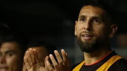 Orozco humilló a Dória con un caño en el entrenamiento