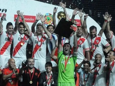 River subió un posteo por los 5 años de la Recopa y Mercado comentó