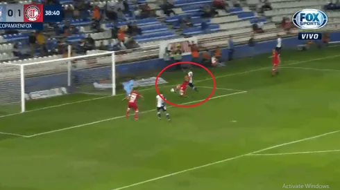 Jara puso el empate para Toluca