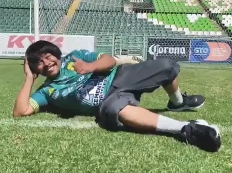 León presenta a su nuevo "refuerzo" Chuacheneguer y reta a Carlos Vela