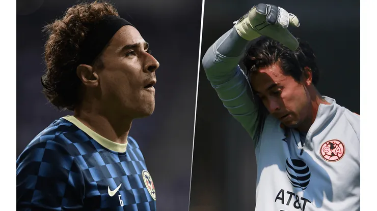 Los dos porteros se disputan el puesto.
