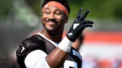 Levantaron la sanción de Myles Garrett y lo festejó con un tuit épico.