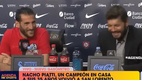 Piatti explicó por qué ahora sí decidió volver a San Lorenzo