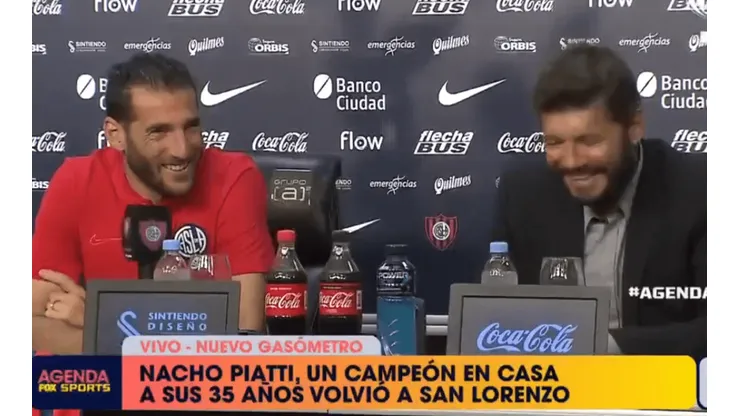 Piatti explicó por qué ahora sí decidió volver a San Lorenzo