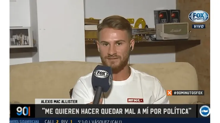 Mac Allister contra la dirigencia de Boca: "Pasaron cosas que no me gustaron"