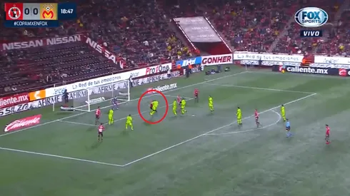 ¡Por fin! Llegó el primer gol de la noche entre Tijuana y Morelia