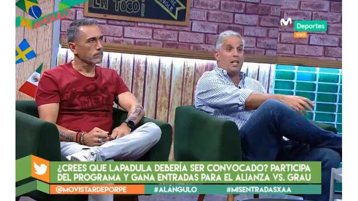 Diego Rebagliati es panelista en Al Angulo.