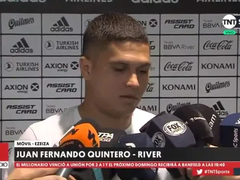 Tiemblan en River: Quintero reconoció el interés de un gran equipo europeo