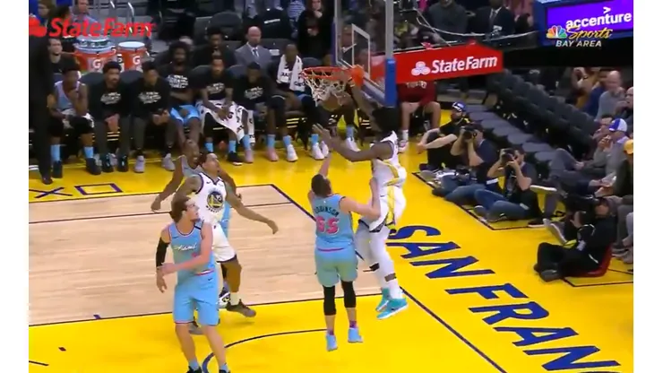 El tremendo Alley-Oop de Juan Toscano ante Miami Heat