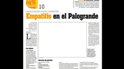 Así salió la última edición del periódico 'La Patria' en Manizales.