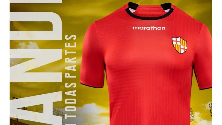 La nueva camiseta de Barcelona Sporting Club.