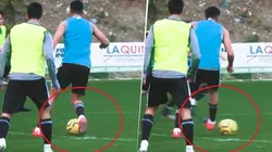 La excelsa asistencia de Raúl Jiménez en el entrenamiento de Wolverhampton