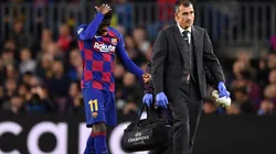 Barcelona confirmó el tiempo de baja de Dembélé y los hinchas explotaron