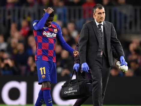 Barcelona confirmó el tiempo de baja de Dembélé y los hinchas explotaron