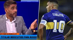 Bulos le apuntó a Tevez: "No juega bien hace rato"