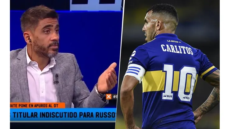 Bulos le apuntó a Tevez: "No juega bien hace rato"