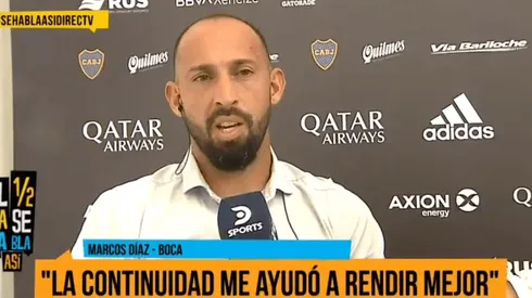 La indiferencia de Marcos Díaz cuando le preguntaron por Alfaro