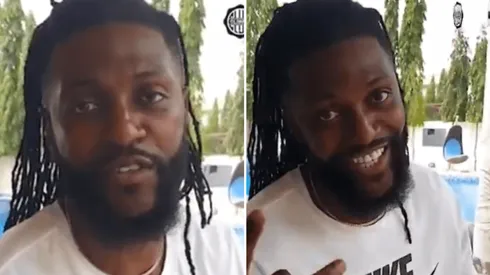 Video: Adebayor confirmó su llegada y saludó a los hinchas de Olimpia