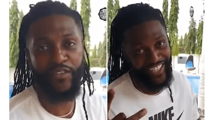 Video: Adebayor confirmó su llegada y saludó a los hinchas de Olimpia