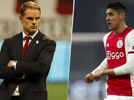De Boer quiso elogiar a Edson Álvarez pero terminó haciéndole la crítica más dura de todas