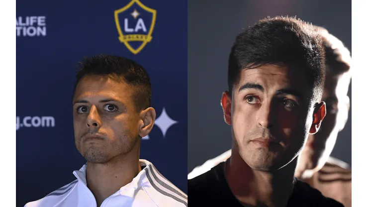 El Pity Martínez le dio la bienvenida a Chicharito