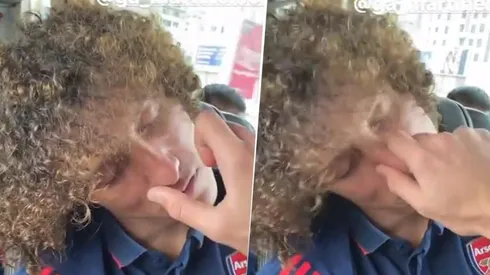 La venganza: David Luiz recibió su merecido luego de molestar a sus compañeros del Arsenal